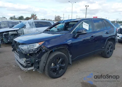 2020 Toyota Rav4 Hybrid Xse from USA, damaged, VIN 2T3EWRFV2LW098315